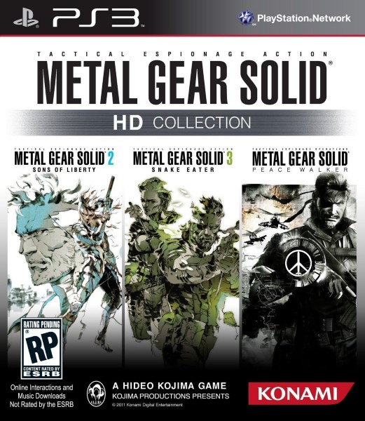  Metal Gear Solid HD Collection PS3  